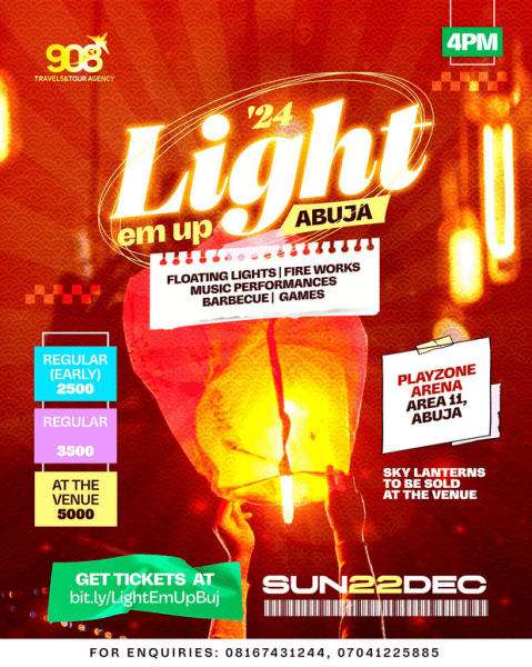 Light 'Em Up Abuja