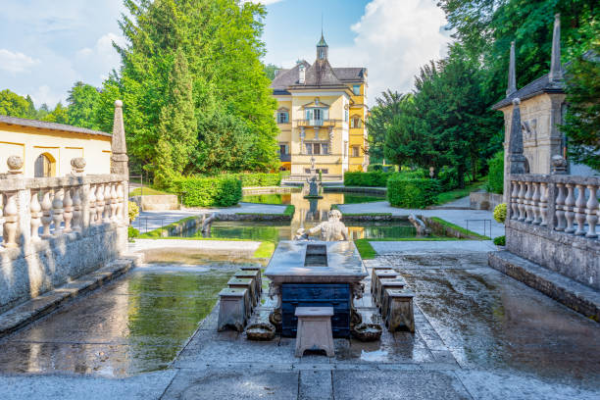 Hellbrunn Palace and Trick Fountains