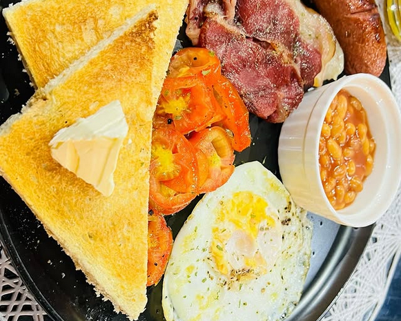 Main Courses at flames