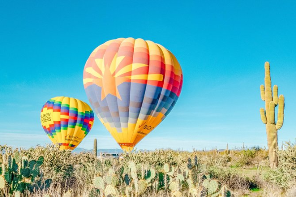 Hot Air Balloon Ride Over the Sonoran Desert