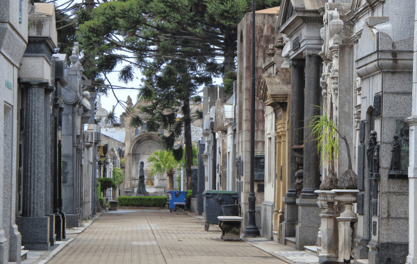 Recoleta Cemetery and Recoleta Neighborhood