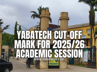 YABATECH Cut-Off Mark