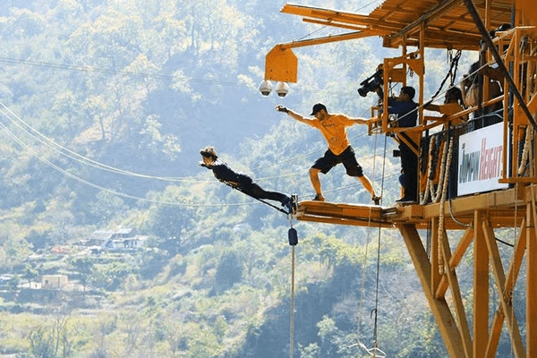 Bungee Jumping at India’s Highest Platform