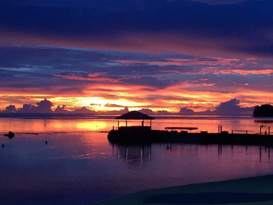 Magical Fiji Sunset