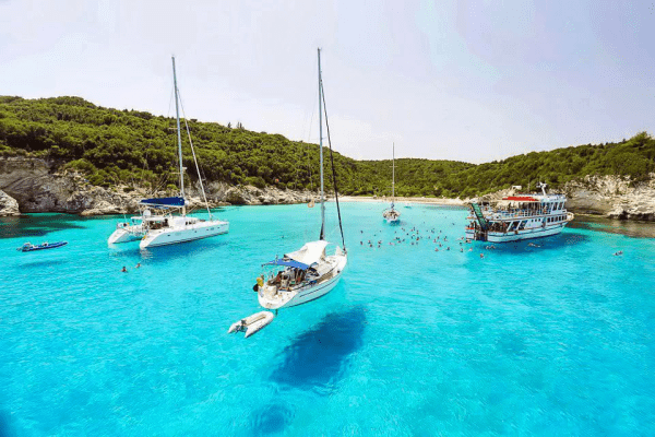 Paxos and Antipaxos Islands