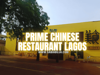 Prime Chinese Restaurant Lagos