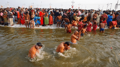 Spiritual Dip in the Holy Ganges