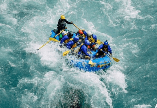 White Water Rafting on the Ganges