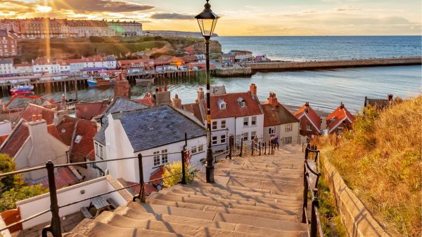 Climb the 199 Steps to Whitby Abbey