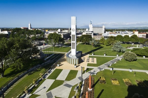 Palmerston North Clock Tower and The Square
