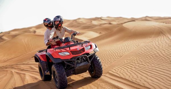 Quad Biking in the Desert