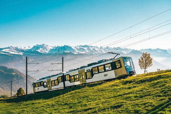 Scenic Train to Mount Rigi