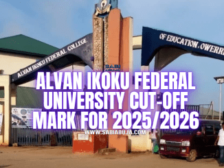 Alvan Ikoku Federal University Cut-Off Mark