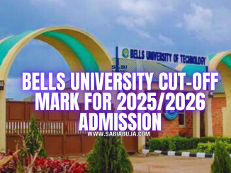 Bells University Cut-Off Mark