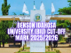 Benson Idahosa University Cut-Off Mark