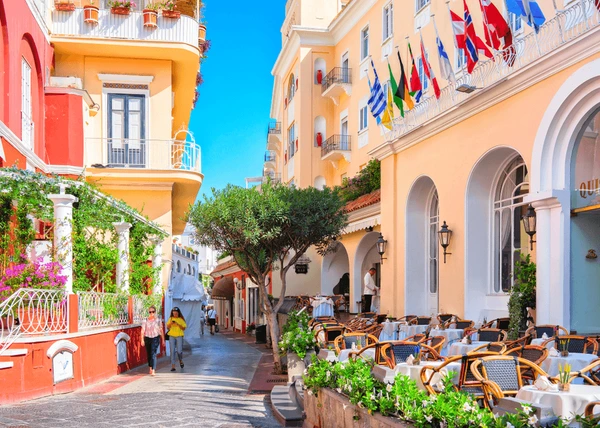 Charming Streets of Capri Town
