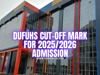 DUFUHS Cut-Off Mark