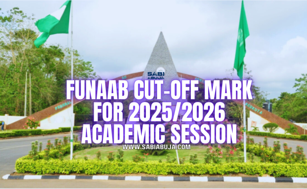 FUNAAB Cut-Off Mark