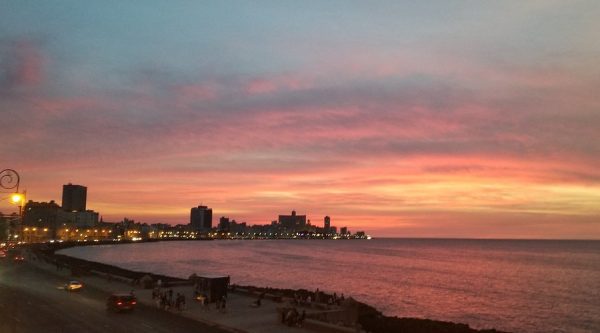 Malecón at Sunset