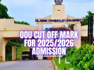 OOU Cut Off Mark