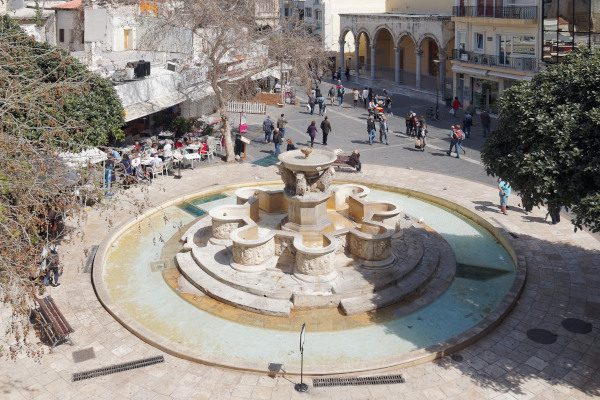 Old Town and Lion Square