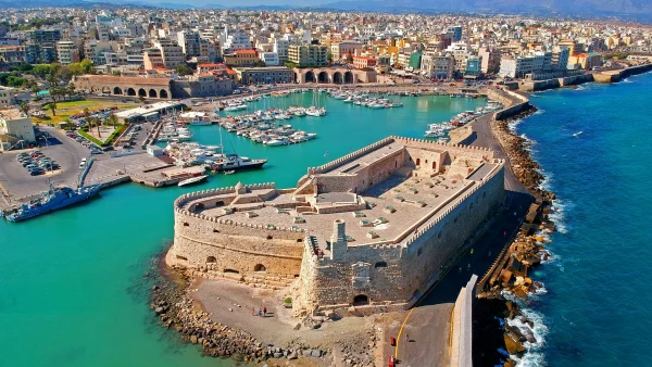 Venetian Harbor and Koules Fortress