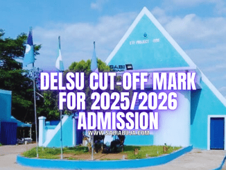 DELSU Cut-Off Mark 