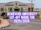 Achievers University Cut-Off Mark