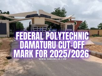 Federal Polytechnic Damaturu Cut-Off Mark