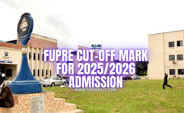 FUPRE Cut-Off Mark
