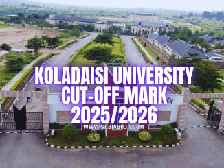KolaDaisi University Cut-Off Mark