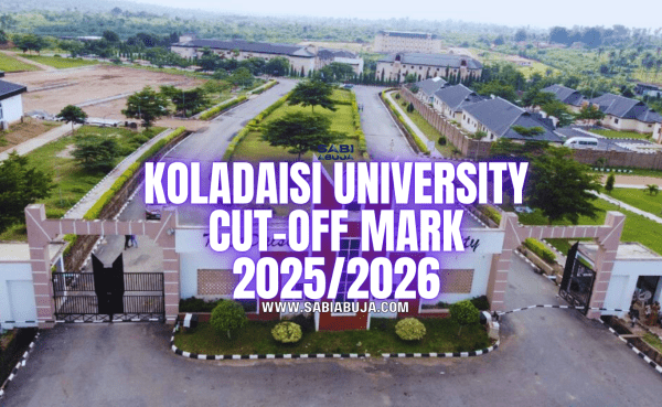 KolaDaisi University Cut-Off Mark