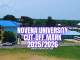 Novena University Cut-Off Mark
