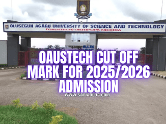 OAUSTECH Cut Off Mark