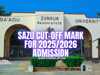 SAZU Cut-Off Mark