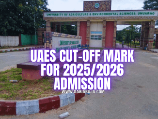 UAES Cut-Off Mark 