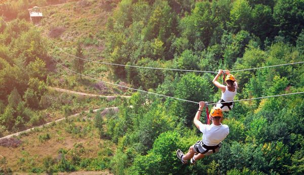 Dueling Zipline Adventures
