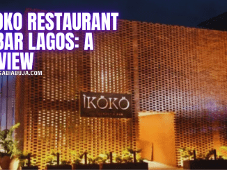 Ikoko Restaurant Lagos