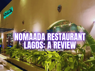 Nomaada Restaurant Lagos