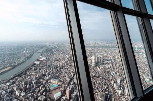 Panoramic Views from Tokyo Skytree