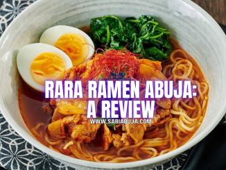 Rara Ramen Abuja