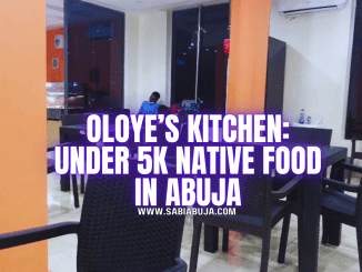 Oloye’s Kitchen Abuja