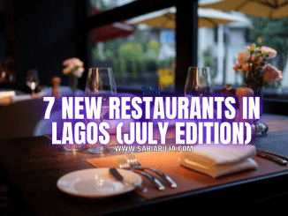 New Restaurants in Lagos