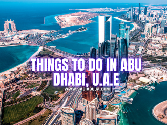 Things to Do in Abu Dhabi