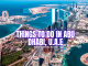 Things to Do in Abu Dhabi