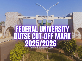 Federal University Dutse Cut-Off Mark