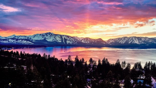 Sunset Over Lake Tahoe