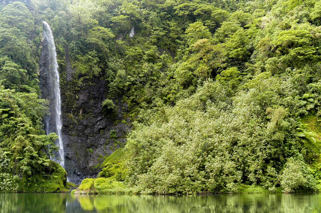Fautaua Valley and Waterfall