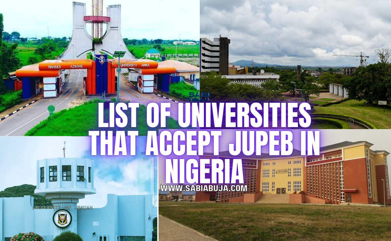 Universities That Accept JUPEB