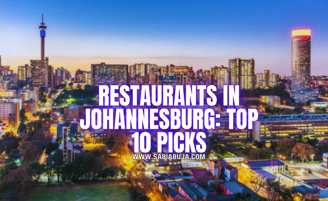 Restaurants in Johannesburg